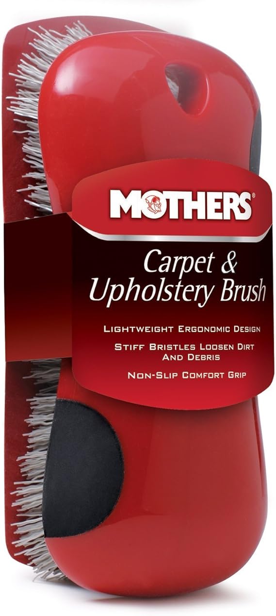 Mothers Carpet and Upholstery Cleaning Brush for Car