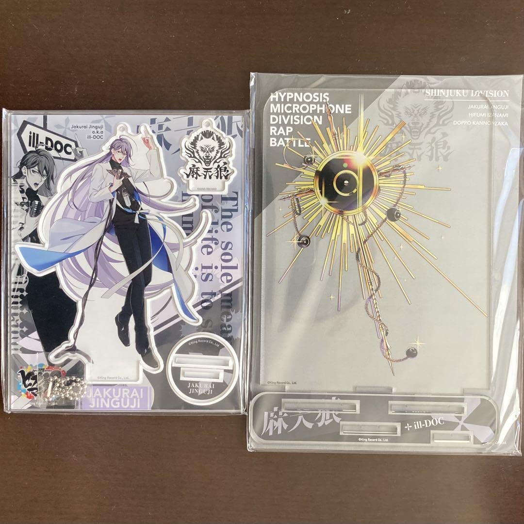 【新品】ヒプマイ　アクスタ　ヒプノシスマイク  神宮寺寂雷　独歩　伊奘冉一二三 ヒプノシスマイク -Division Rap Battle- アクリルスタンド