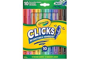 Crayola Clicks: Unleash Imagination with Retractable Creativity