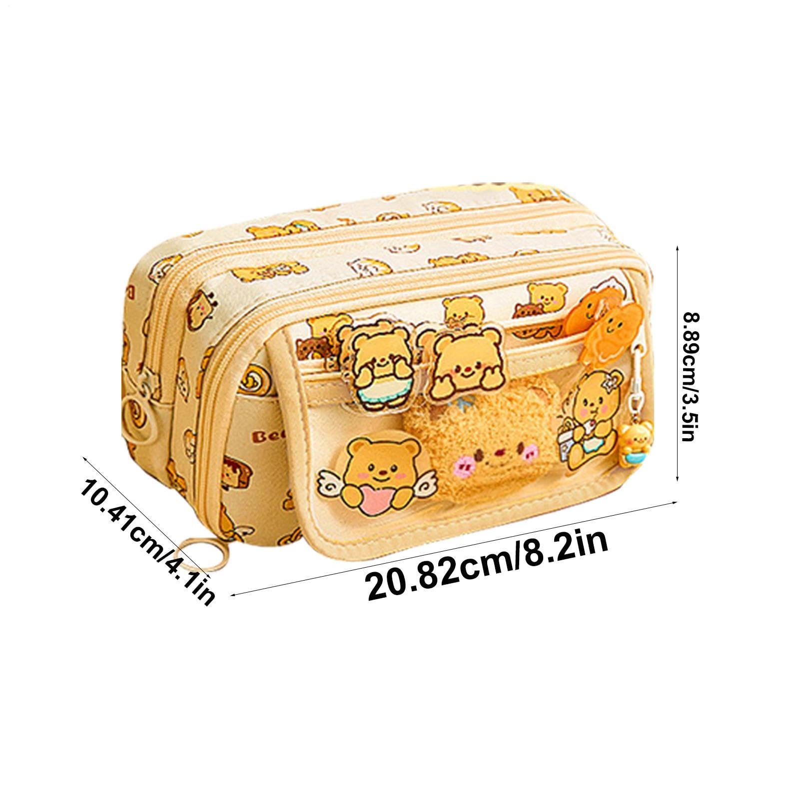 Astuccio Portamatite Organizer Cancelleria | Astuccio Portamatite Estetico Con Scomparti Per Ragazzi Uomini Donne Adulti Scuola Università Arte Disegno Schizzi Aula