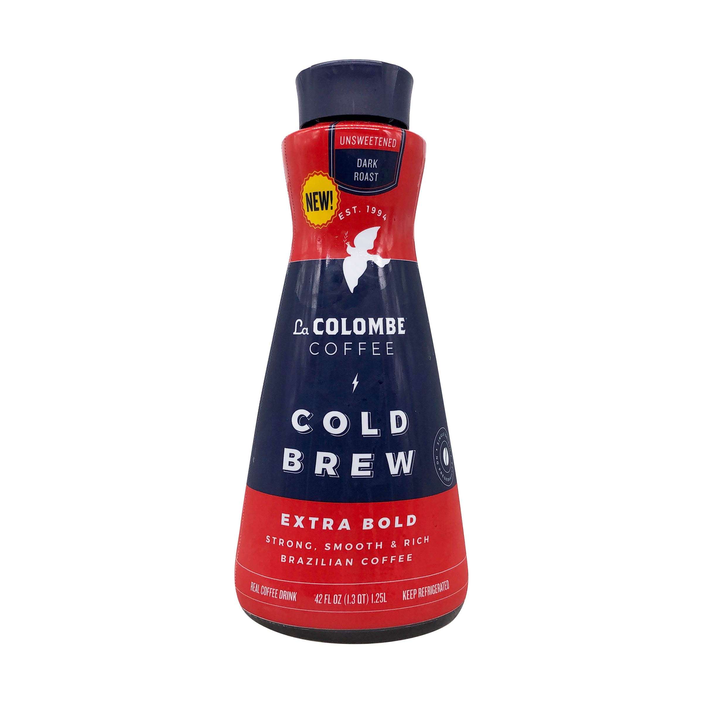La Colombe Unsweetened Cold Brew, Dark Roast, Extra Bold Brazilian