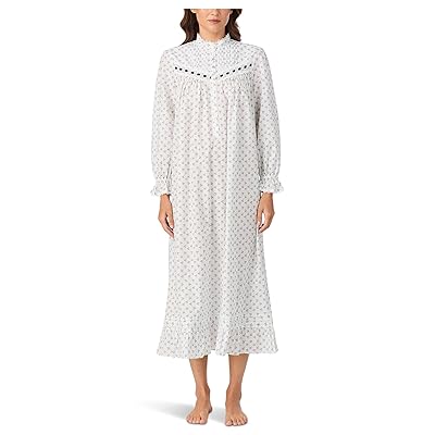 Eileen West Cotton Woven Lawn 50 Highneck Nightgown Women