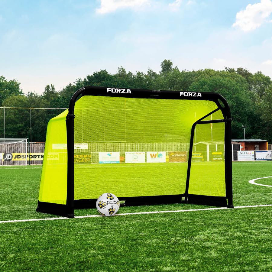 POD Goal - PRO ALU50 Folding Football Goal | Fold-Away & Freestanding Target Goals | Carry Bag Included - Multiple Sizes & Colours
