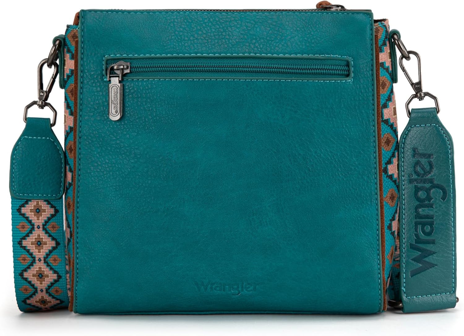 Wrangler Aztec Crossbody Purse Medium Shoulder Bags for Women Western Handbag with Guitar Strap - Image 4