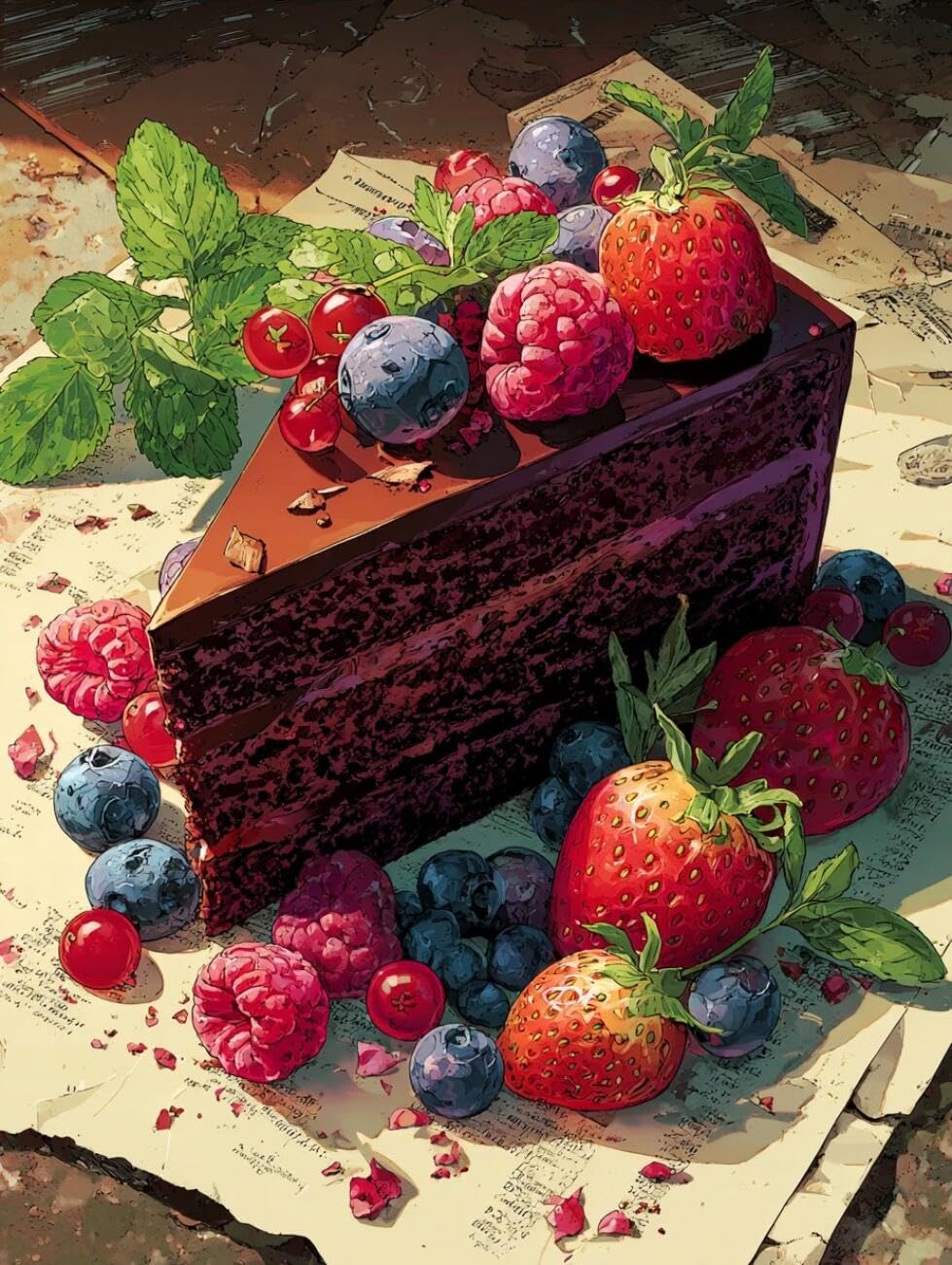 Rqwybcaxn Seed Bead Embroidery Kits Colorful Cakes 40x50cm