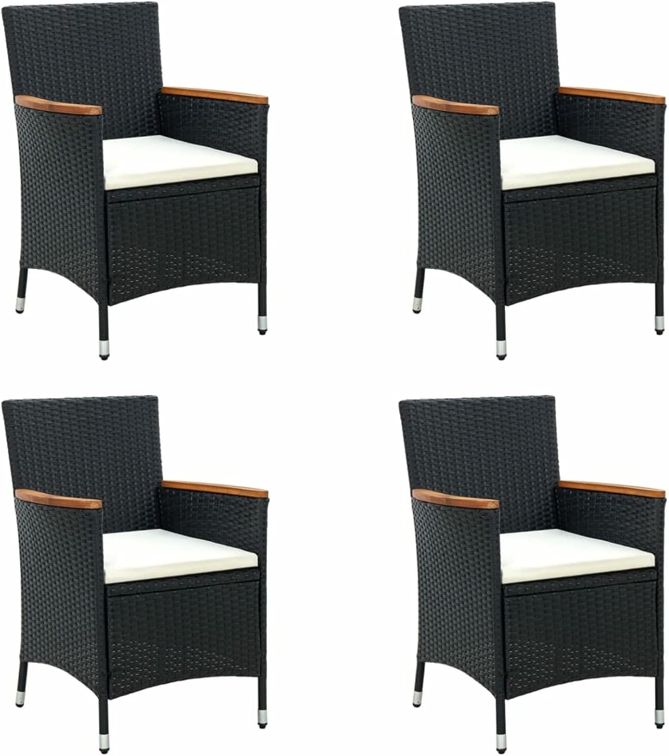 Camerina Patio Dining Chairs 4 pcs Outdoor Patio Chair
