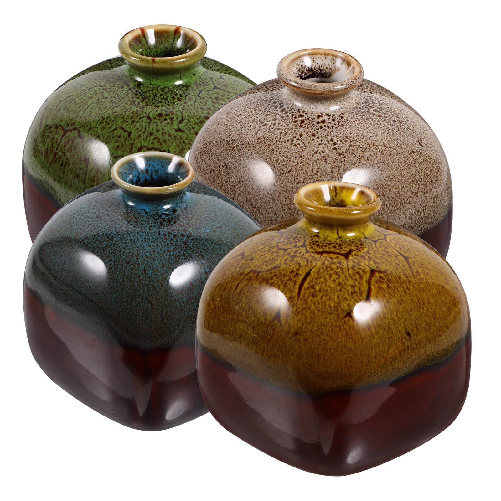 Vases en céramique simples Artibetter pour fleurir les petits espaces