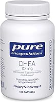 Vista 8 de Pure Encapsulations DHEA 10 mg - Suplemento adrenal para apoyo inmune, metabolismo y equilibrio hormonal - con DHEA micronizada - 60 cápsulas
