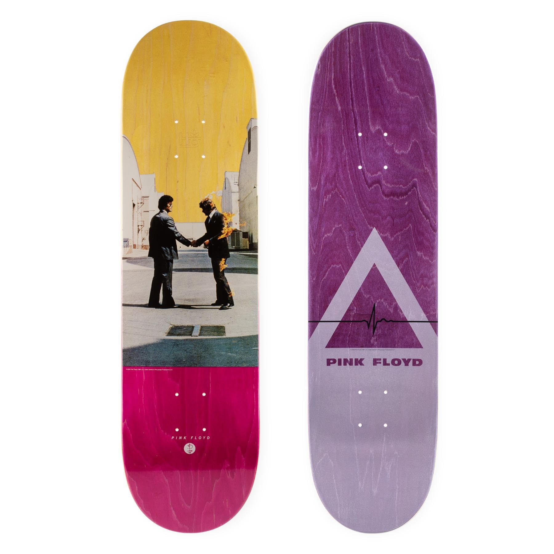 Pink Floyd Wish You were Here 8.375 Skateboard Deck