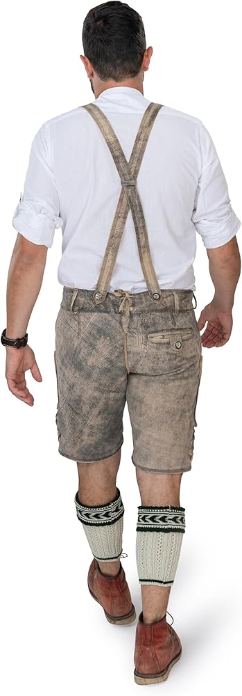 Stockerpoint leren broek fred, Havanna spekt, 44
