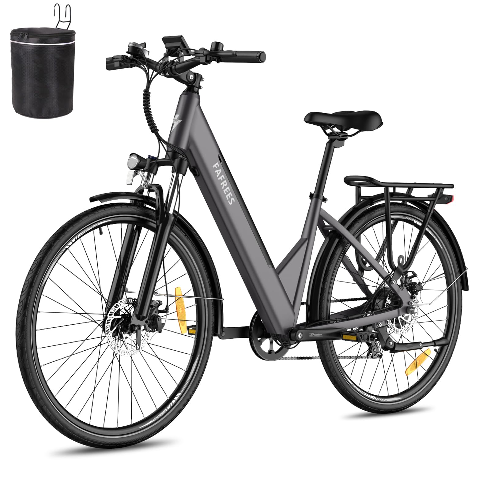 Fafrees F28 PRO E Bike Damen 27,5 Zoll 14,5Ah Akku, [ Offiziell ] E-Fahrrad Mountainbike 25km/h, E-Bike Herren Elektrofahrrad Erwachsene Fahrrad Pedelec 3,5 Zoll LCD Display mit App