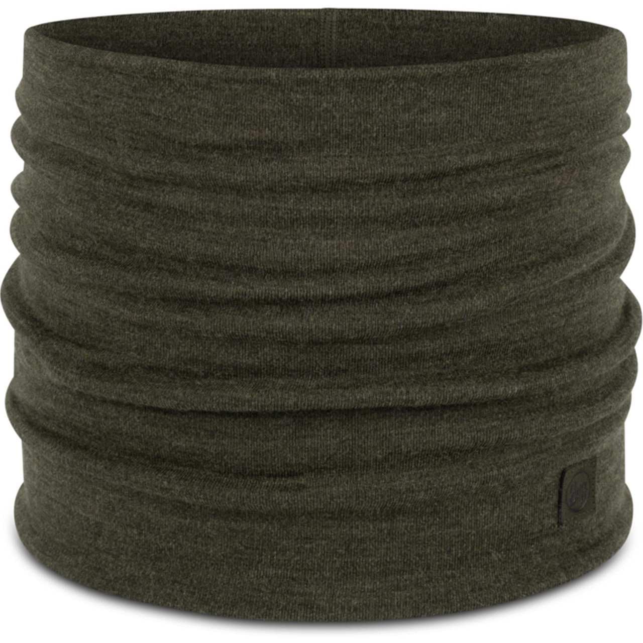 Buff| Neckwear Merino Heavyweight Multifunctional Scarf, 100% Merino Wool, Trekking, Outdoor, Sustainable, Thick Man Women One Size Bark