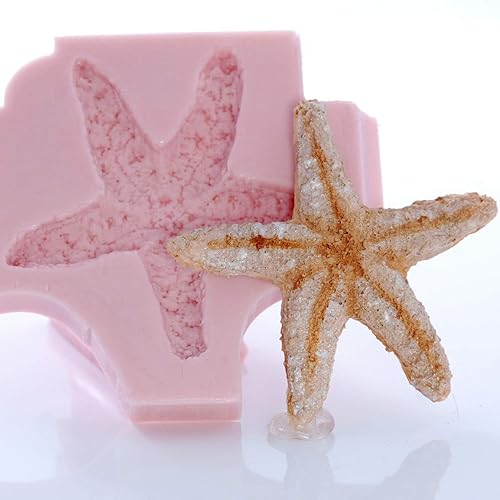 Miniatura 3 de Molde de silicona para estrellas de mar, fondant seguro para alimentos, chocolate, caramelo, resina, arcilla polimérica, epoxi.
