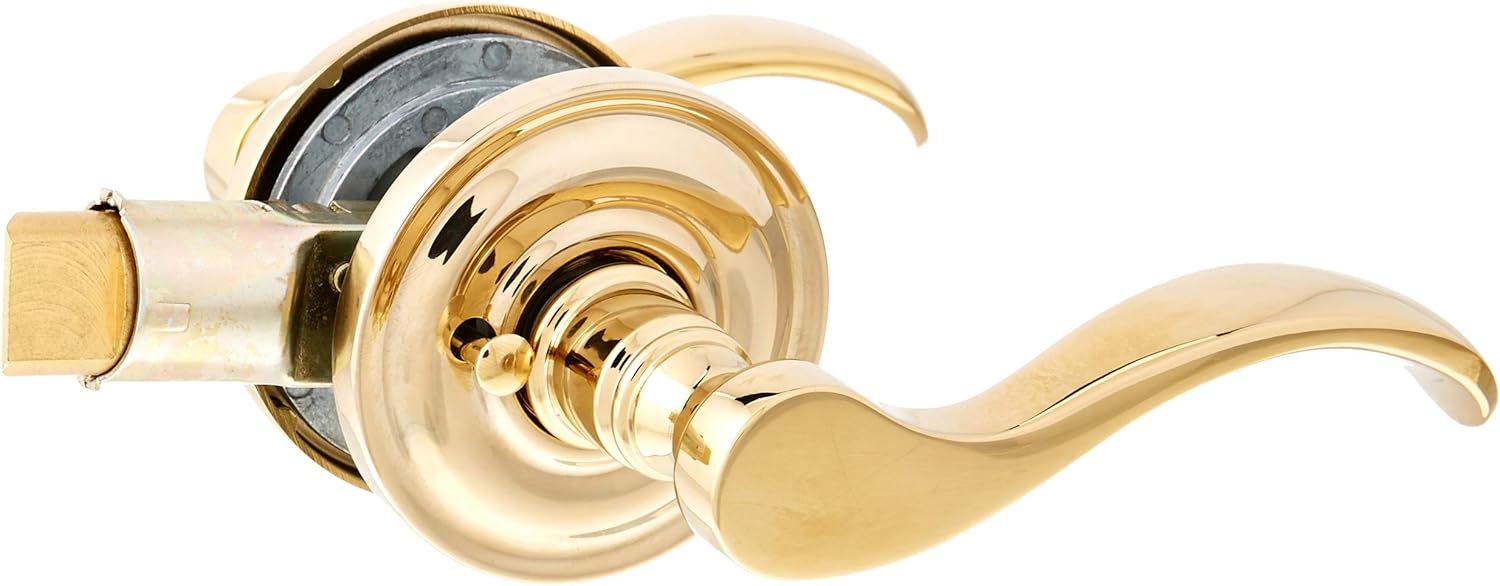 Baldwin 5455V.003.PRIV Solid Brass Door Lever