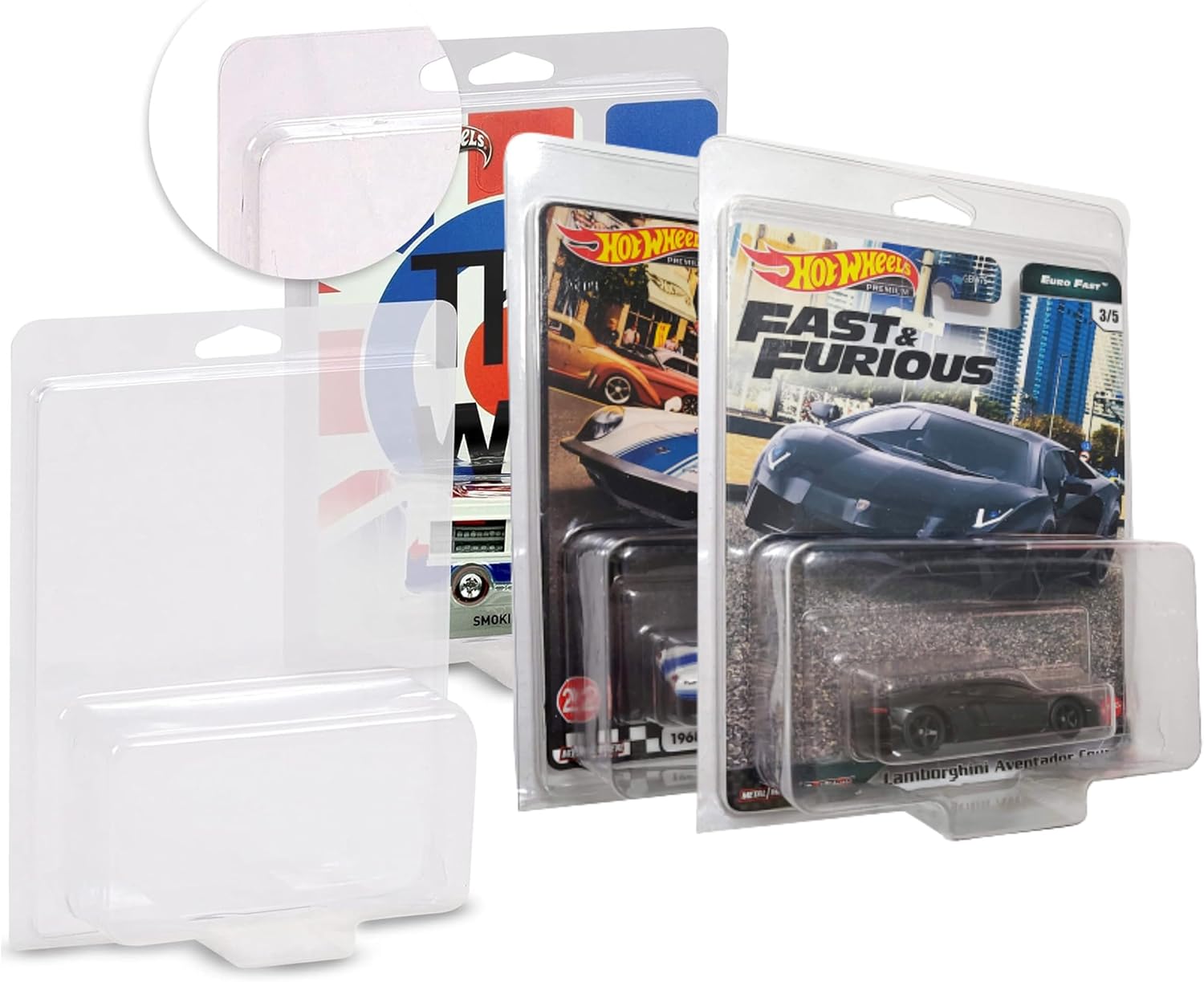 Clamshell Hot Wheels Protector Case Compatible with Premium