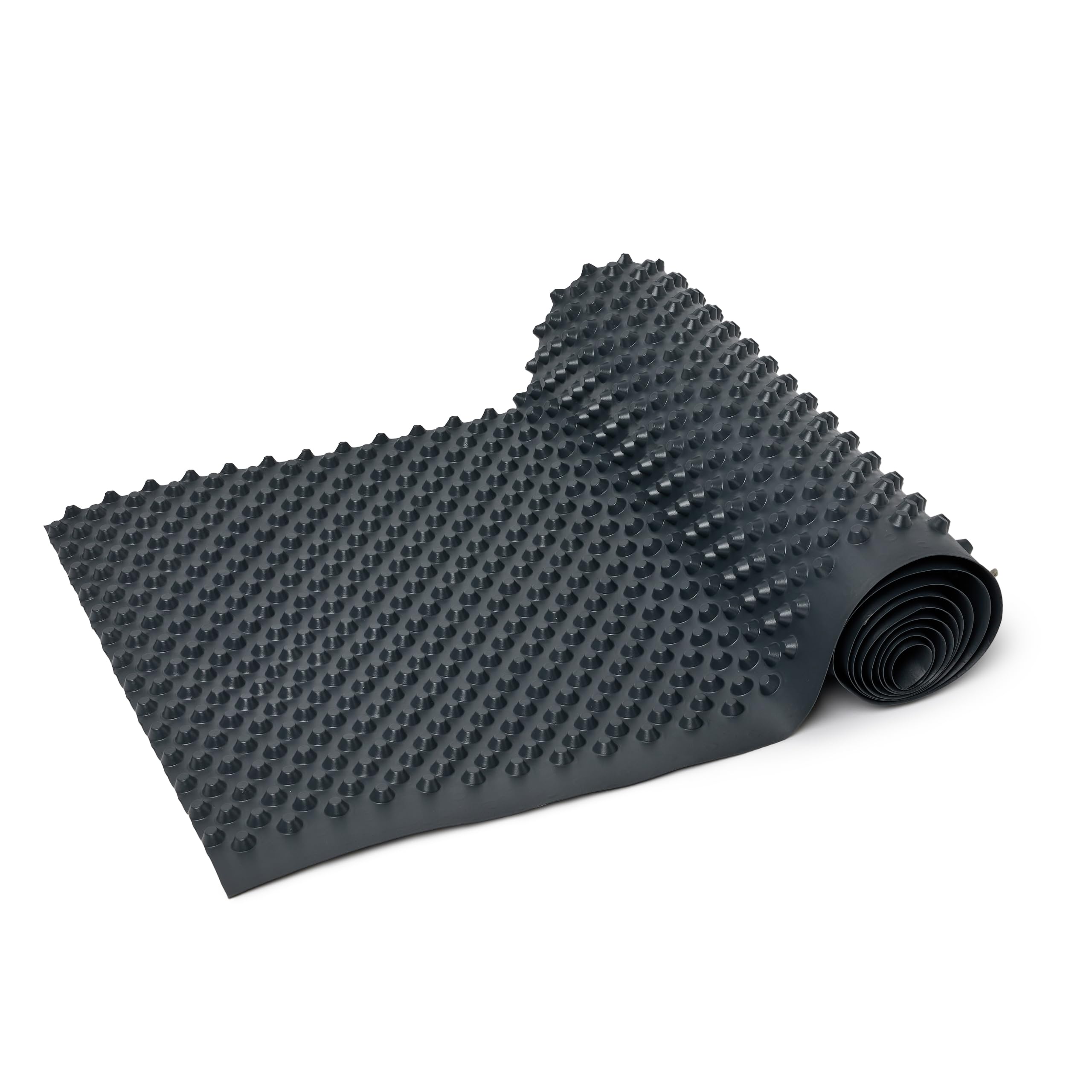 Garronda Noppenfolie für Hochbeet 0,5 x 2,5 m im Garten aus HDPE 400 g/m² Drainagefolie als Hochbeet Einlage Schutzfolie gegen Feuchtigkeit mit Noppenstruktur GD-0182
