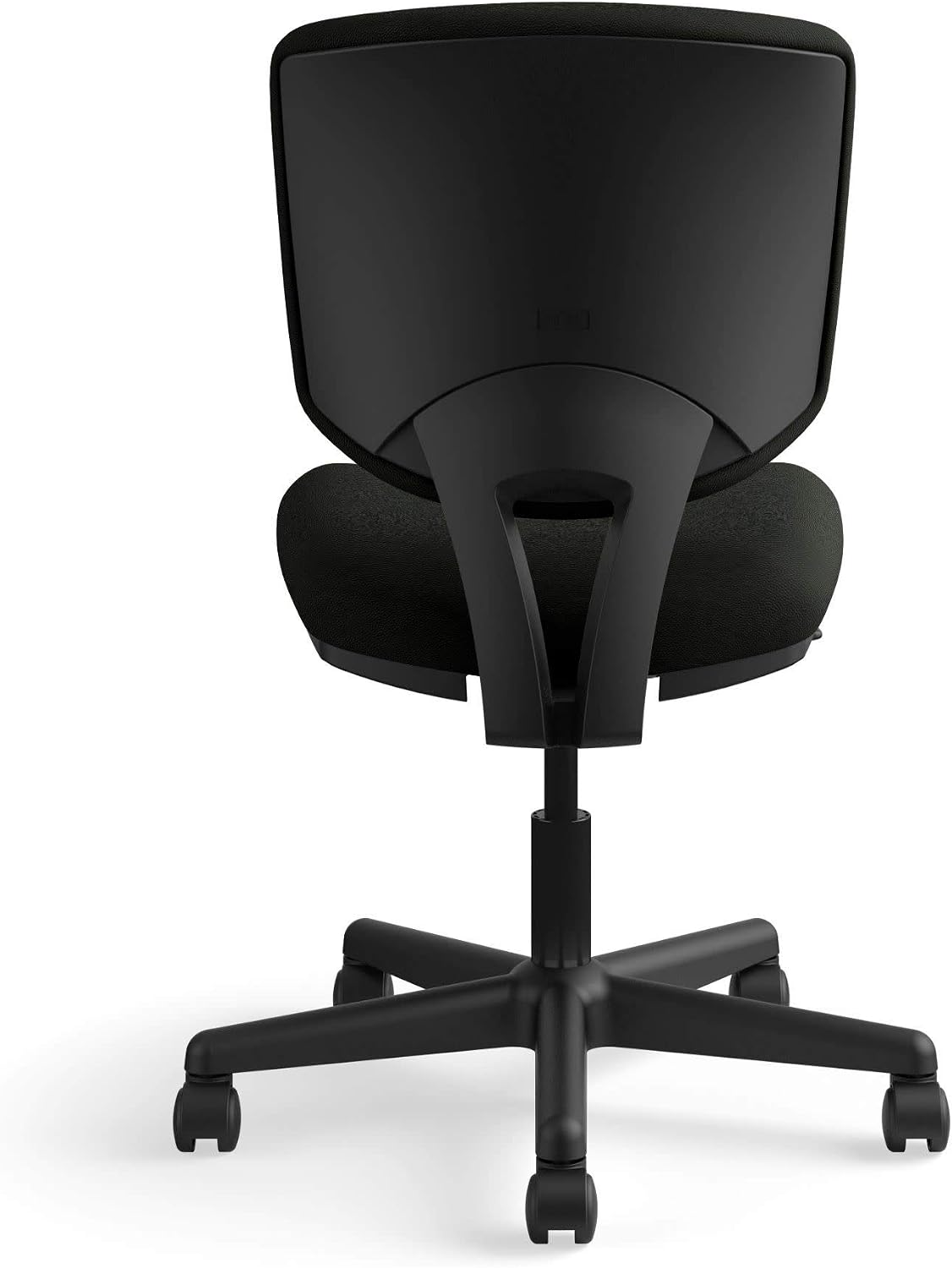 HON Volt SofThread Leather Task, Computer Chair for Office Desk, Black