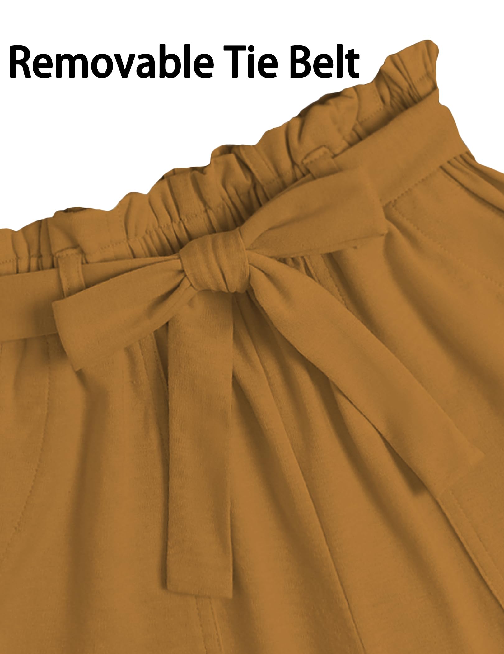 Arshiner Filles Ensembles de Vêtements été Enfants T-shirt et Short Set Loisirs Mode Ensembles pour Fille 6-14 ans