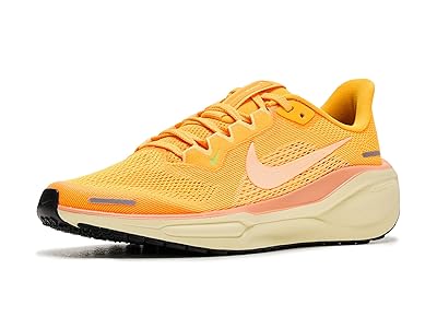 Nike Kids Pegasus 41 (Little Kid/Big Kid) Kids Shoes Laser Orange/Alabaster/Apricot Agate : 4.5 Big Kid M, Synthetic
