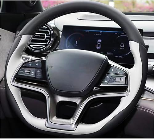 Miniatura 5 de Fundas de volante para BYD Song Plus Dmi Song Pro EV New Energy Qin Plus, cubierta personalizada para volante de automóvil