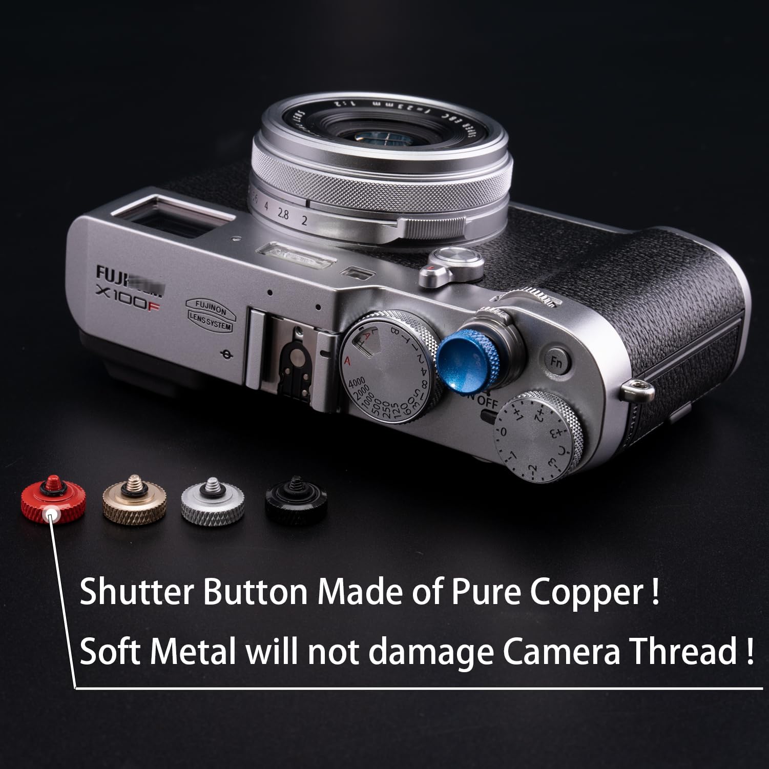 Botón Del Obturador De La Cámara, Botón De Liberación Suave De Lujo Y Delicado (paquete De 3