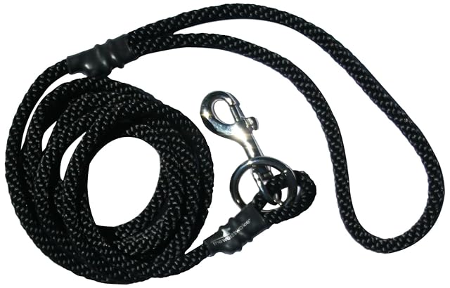The Walkie - Correa para Perro sin tirones, pequeña, Negra, Fabricada en los Estados Unidos, para Perros…