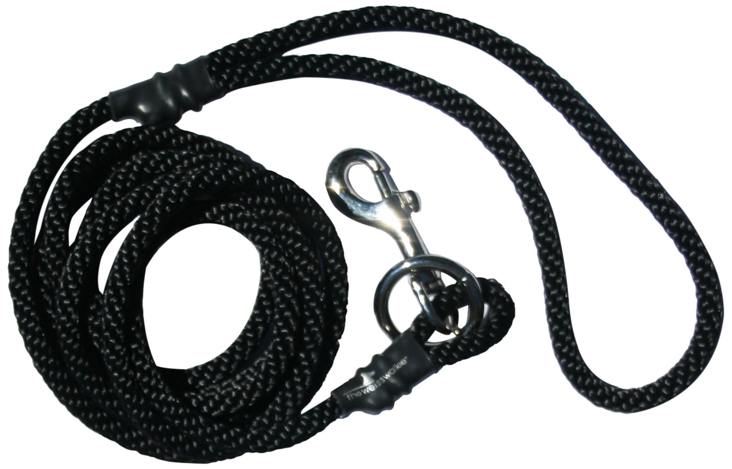 The Walkie No Pull Dog Leash, Small, Black - Made in The USA - for Dogs Under 25lbs - Gentle and Comfortable for Dogs and Walkers - More Effective Than No Pull Harnesses or Collars
