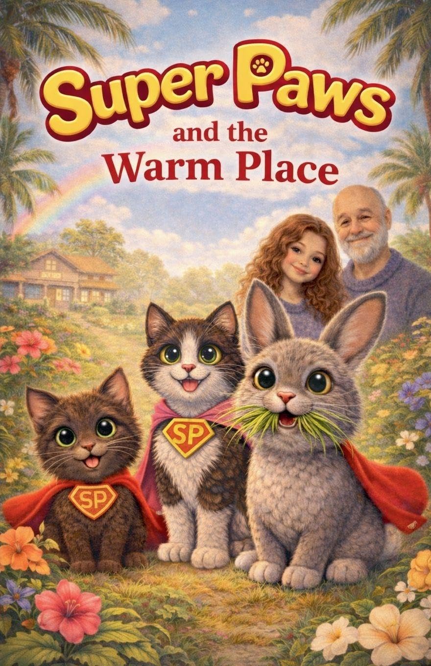Super Paws and the Warm Place: 3 (Super Paws Inspired by a Very Quiet Gray Hero)
