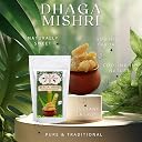 Dhaga Mishri Natural Sugar Crystals – Unrefined Sulphur-Free Sweetener | Ayurvedic Digestive Crystals Ideal for Tea, Desserts & Prasad | (1400g) gallery image