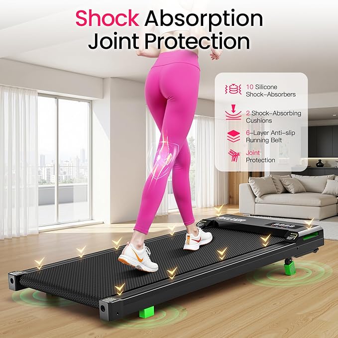 Caminadora Eléctrica Plegable 2.5HP Inclinación Negra miniatura 4