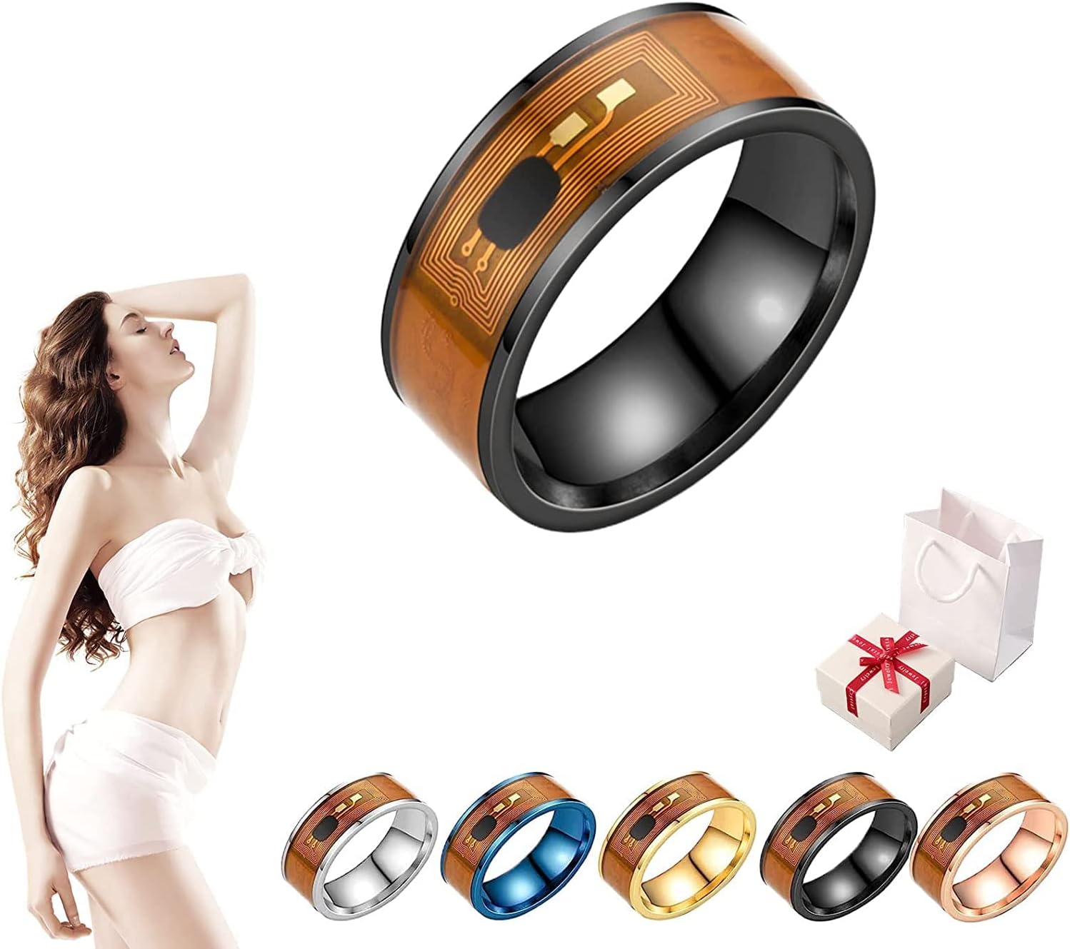 Amazon.co.jp Biochip & Ultrasonic Smart Shaping Ring, Biochip and