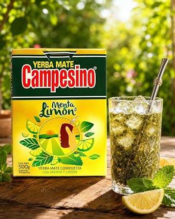 Yerba Mate Campesino with Mint & Lemon 500g