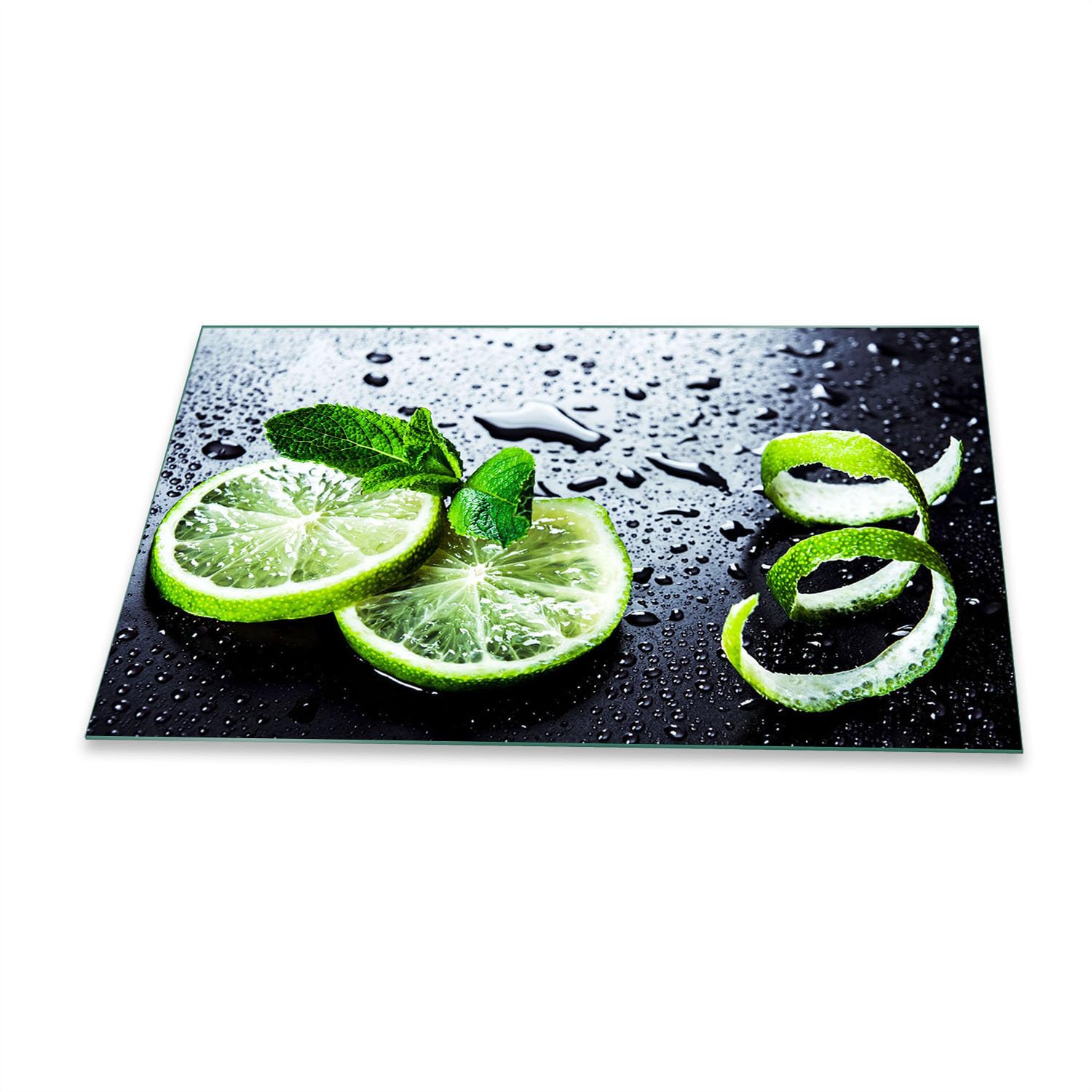 Fornuis afdekplaat Ceranfeld 80x52 kruiden grijs kookplaten glas