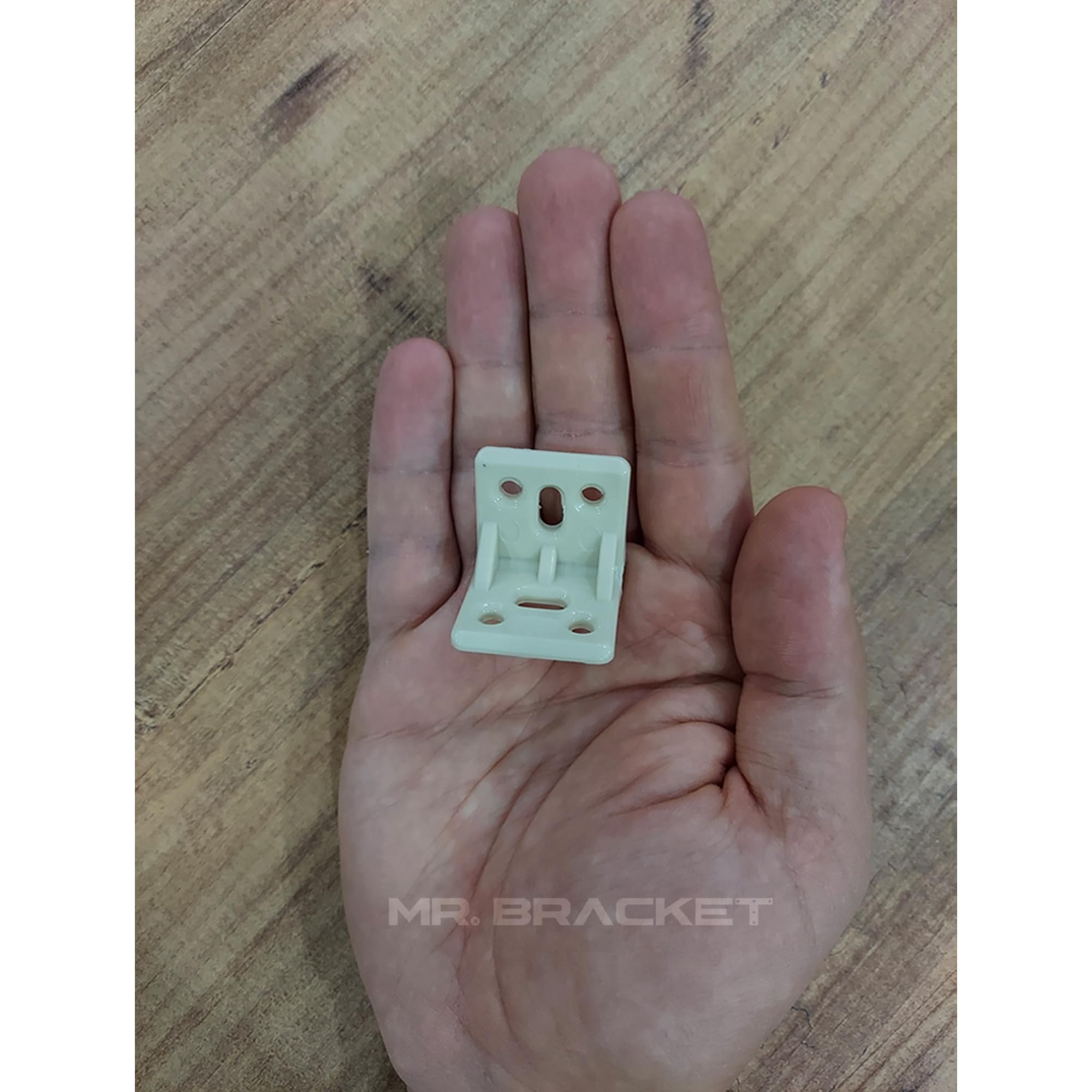 MR.BRACKET 15 ad. Siyah Plastik L Gönye Köşebent 25x25x30mm - Mobilya Dolap Raf Çekmece Sehpa Sandalye Birleştirme Sabitleme Montaj Bağlantı Aparatı