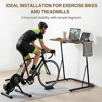 Treadmill Desk, Adjustable Bike Trainer Desks, Portable Workstation