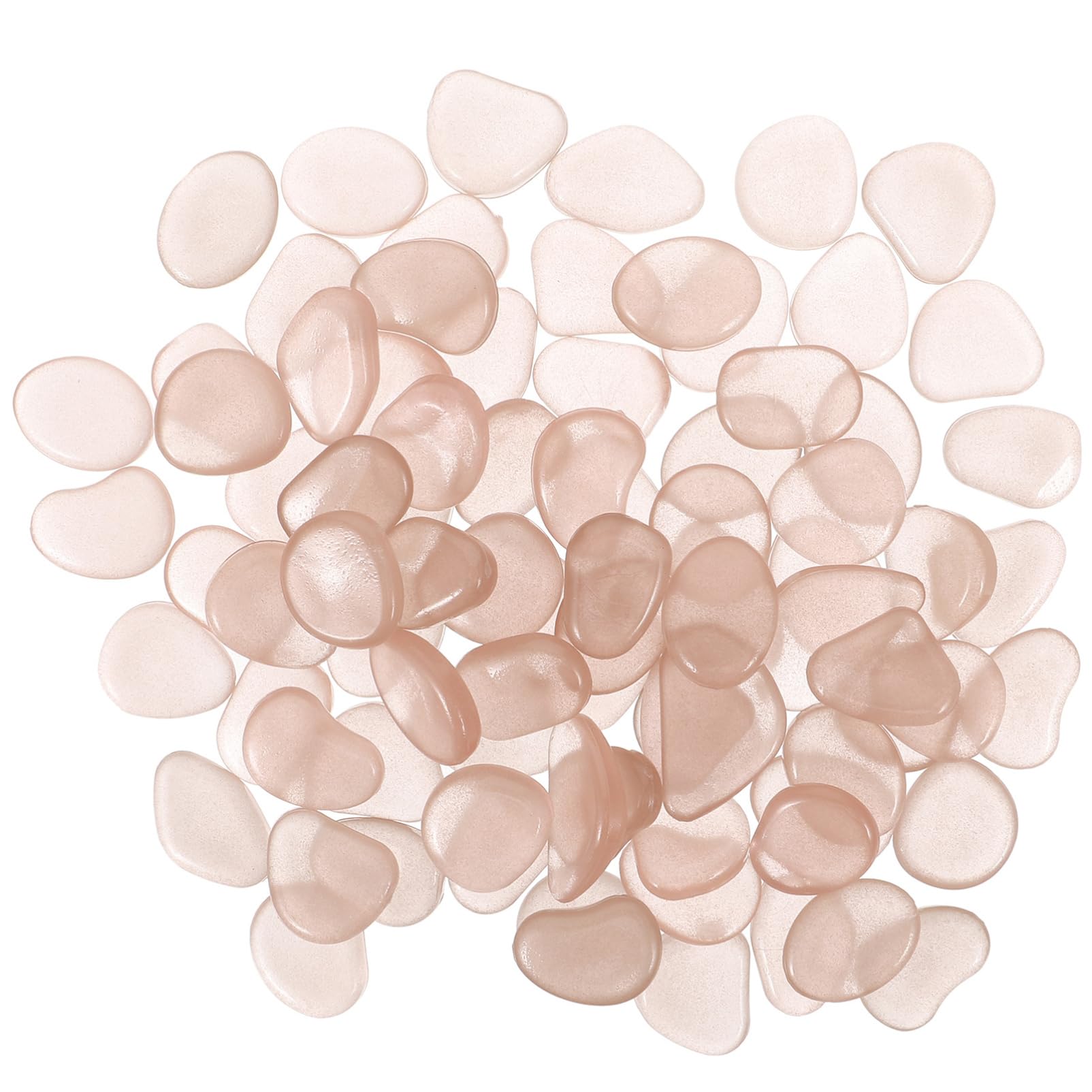 POPETPOP 500kawałki Kamienie Akwarystyczne Compact Pebbles Do Akwarium Dekoracyjne Kamienie Do Stawów Naturalne Żwirki Akwarium