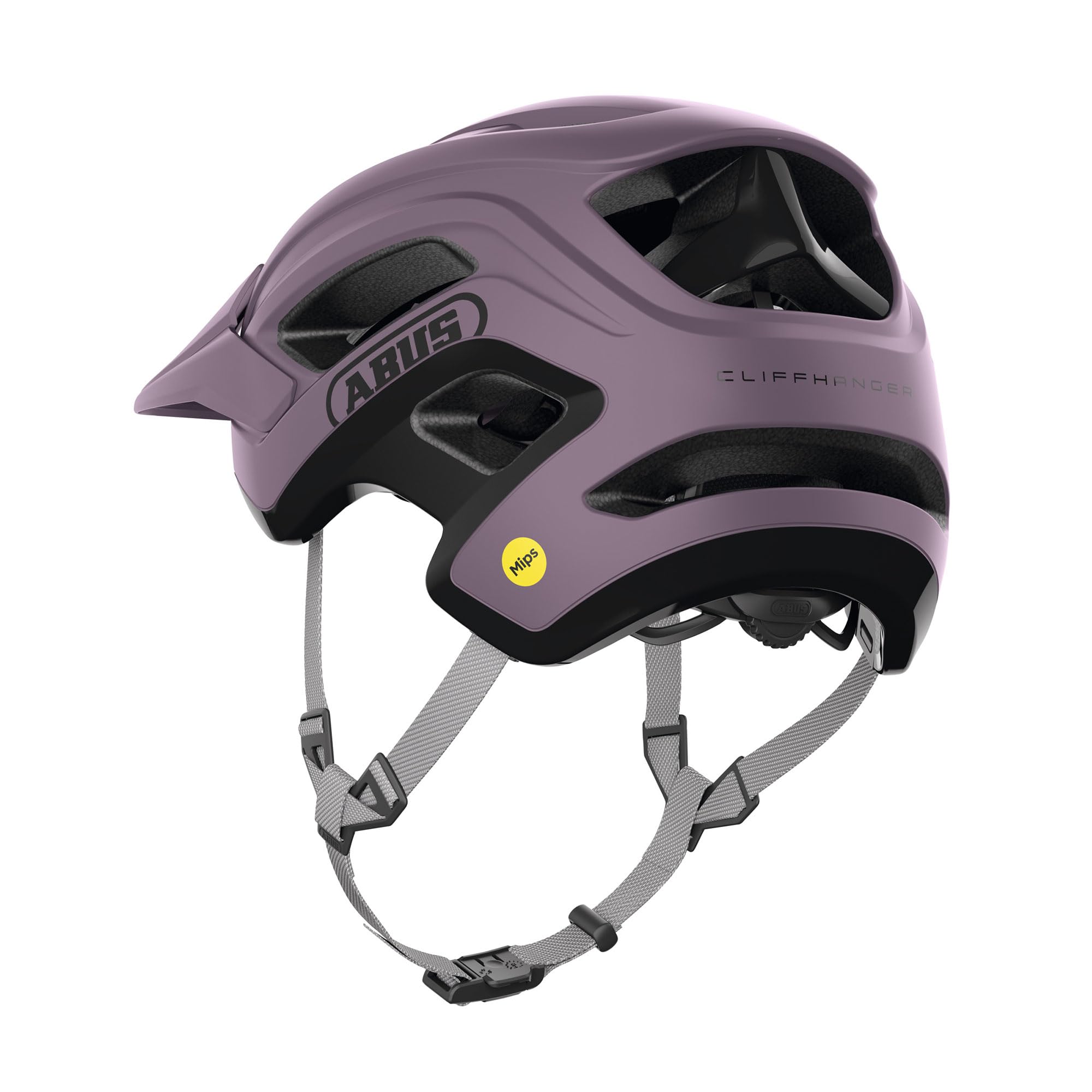 ABUS Cliffhanger MIPS Casco MTB de Bicicleta, Ash Purple, M