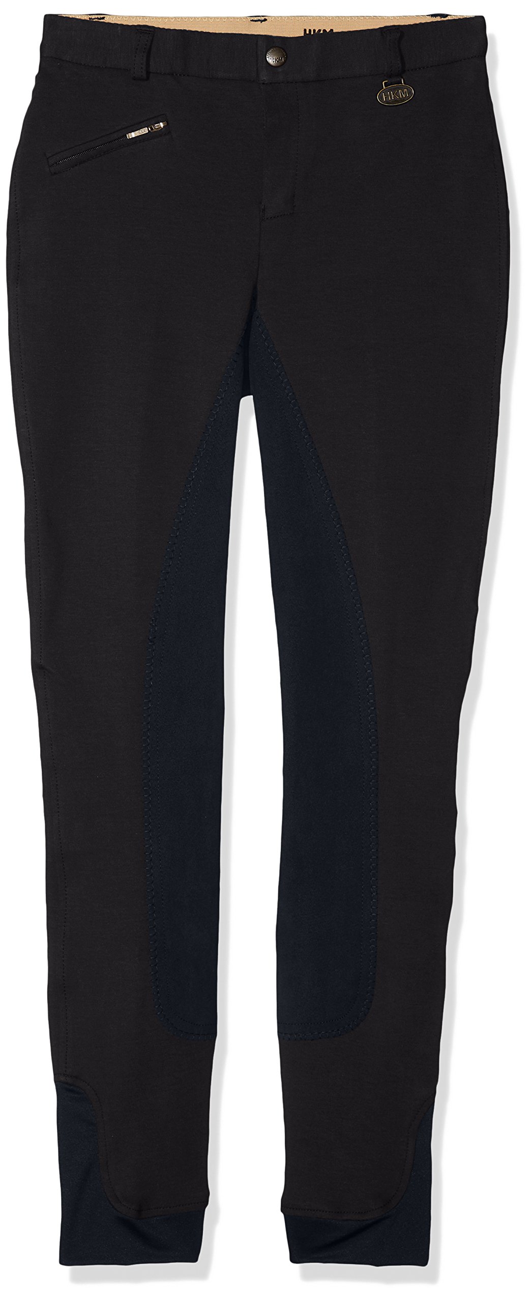 HKM SPORTS EQUIPMENT Pantalones de equitación para mujer Penny Easy-3/4 con ribetes