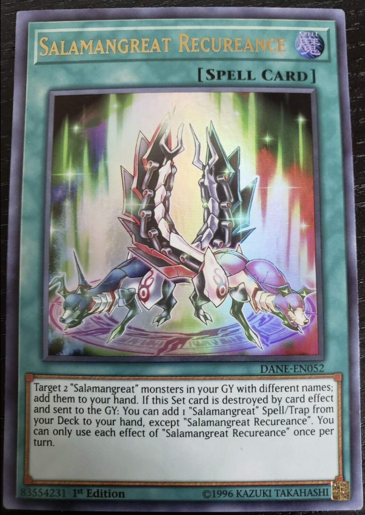 Yu-Gi-Oh! - Salamangreat Recureance - DANE-EN052 - Ultra Rare - 1st Edition - NM/M