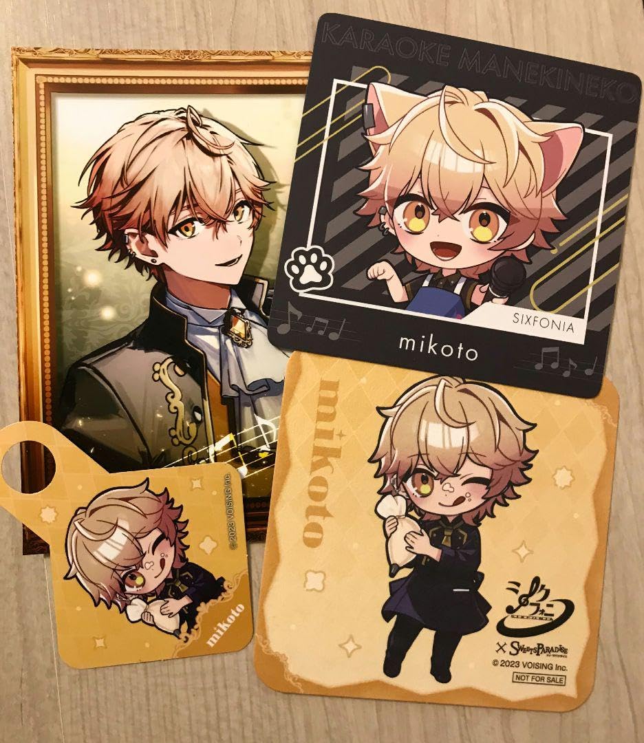 シクフォニ 銀テ 缶バ ブロマイド コースター