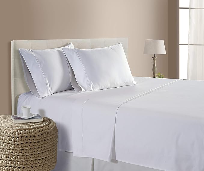 Egyptian Cotton Sheets for Queen Size Bed, Certified 800
