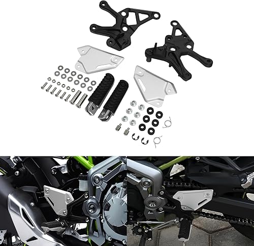 Miniatura 3 de XMT-MOTO Soporte para reposapiés delantero para Kawasaki Z900 Z 900 ABS 2017-2023