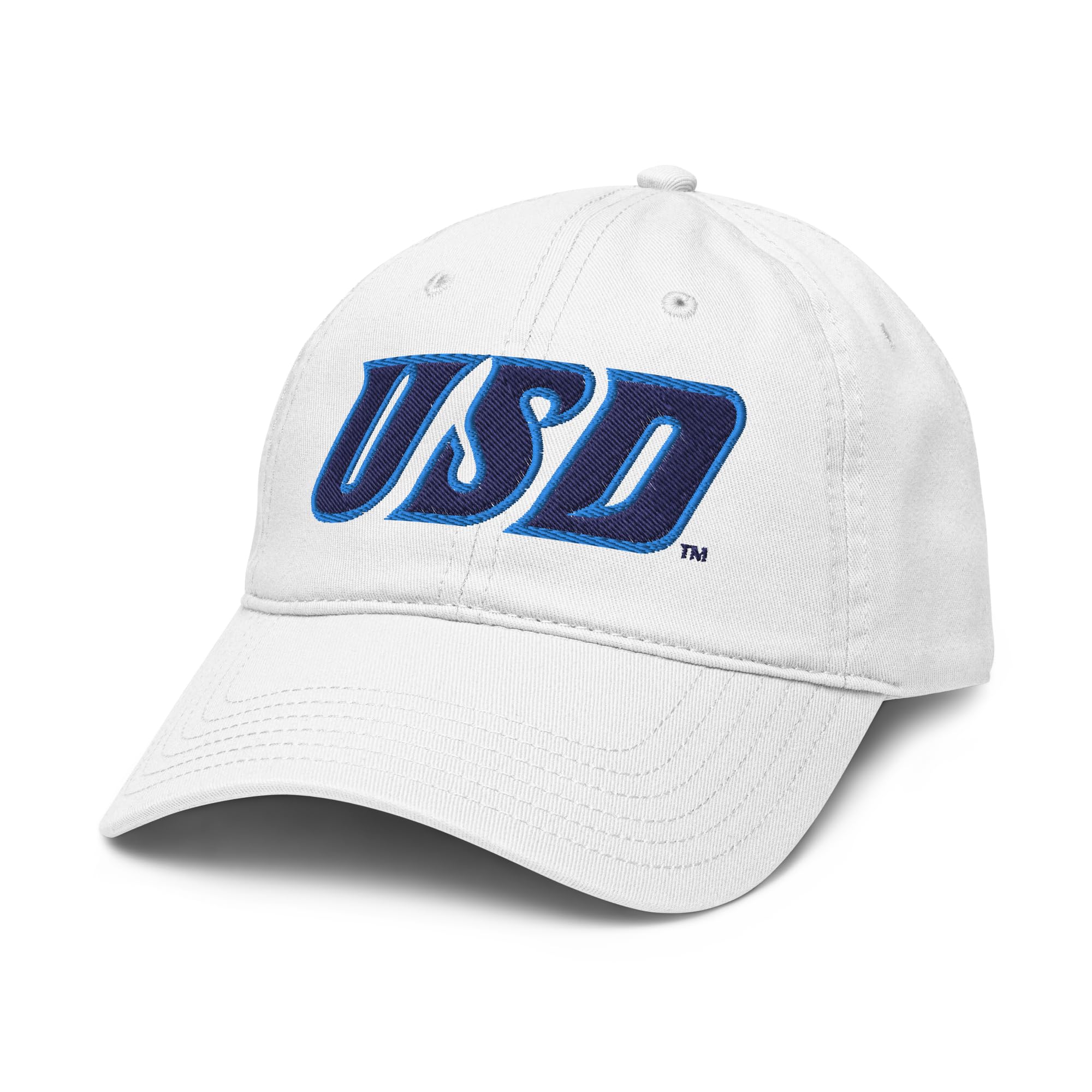 San Diego Toreros Icon White Officially Licensed Adjustable Baseball Hat