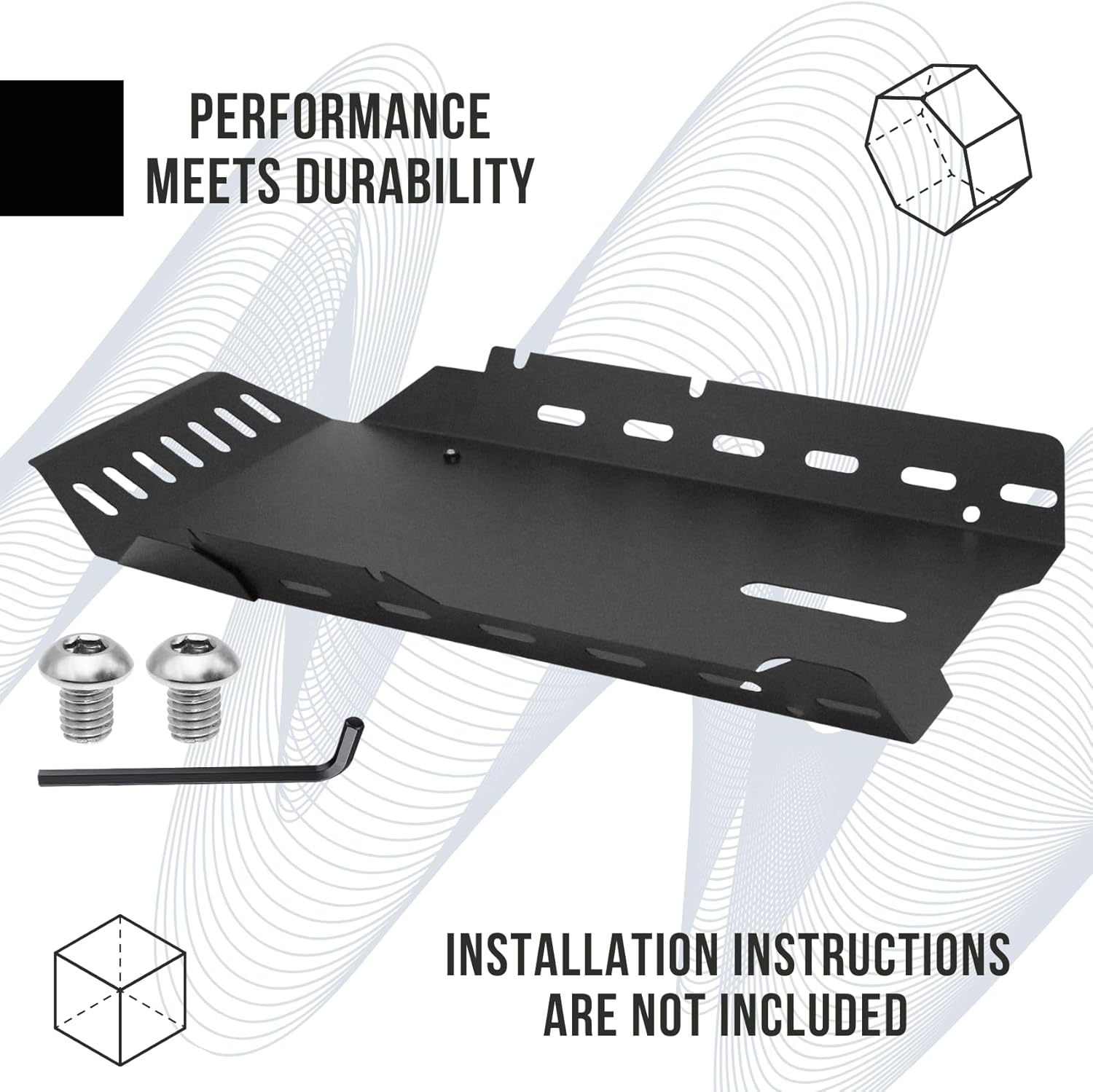Skid Plate for Honda Goldwing 1800 GL1800 2001-2017 Models, F6B 2013-2017, GL1800 Trike Models 2001-2017