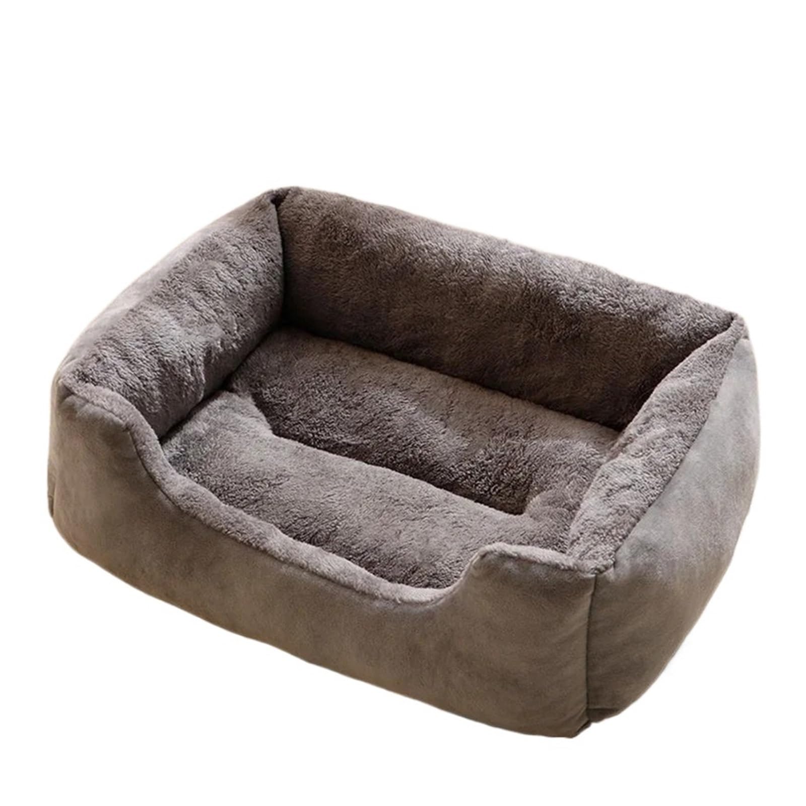 Lit pour chats gris taille S - Panier et coussin doux pour animal