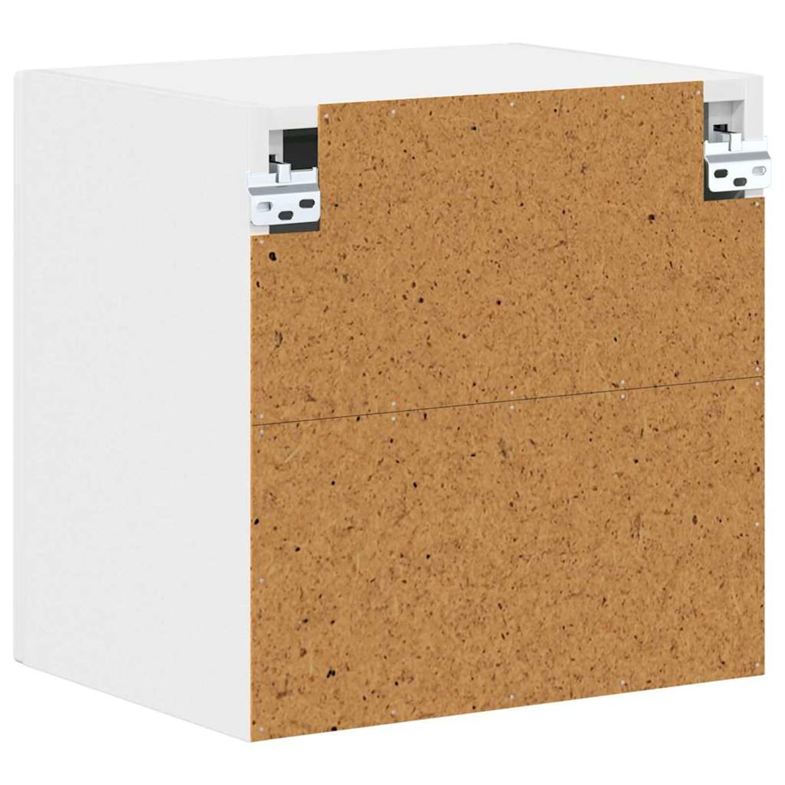 ATOMSTACK MAKER Kalmar - Mobile da cucina da parete in legno bianco, 40 x 31 x 40 cm, moderno mobile da cucina con ampio spazio per pentole e utensili da cucina