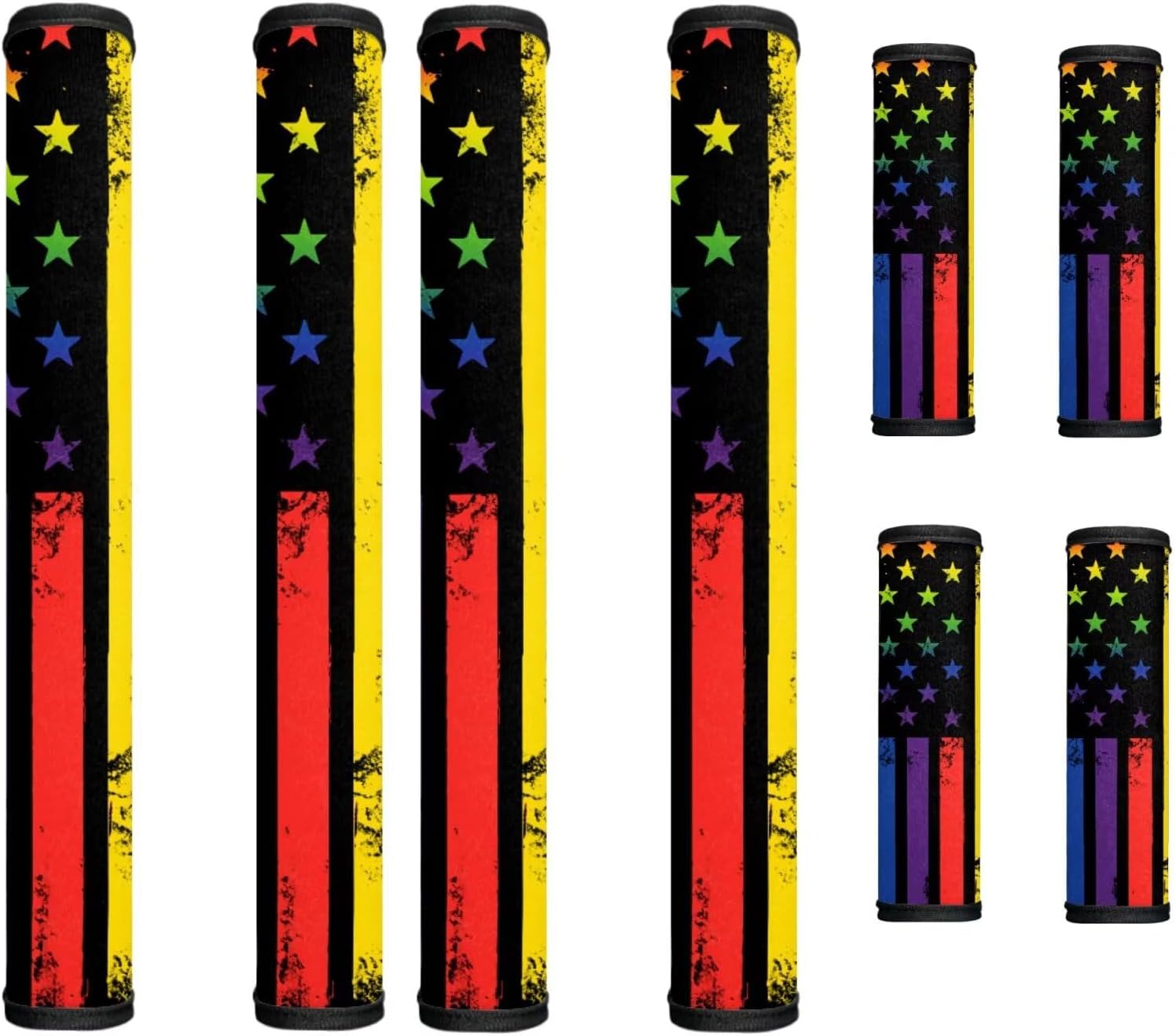 8 PCS Refrigerator Door Handle Covers, Kitchen Appliance Protective Gloves Non-Slip for Oven Dishwasher, Keep Appliance Clean, Home Decoration, Green Butterfly Leaf