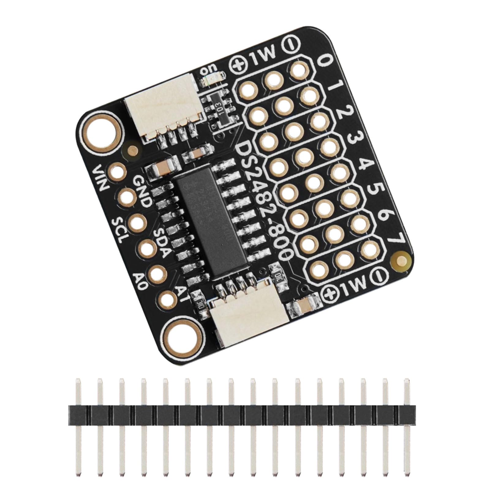 I2C 1Wire Development Board 8 Condotti Impostazione Flessibile Costruito in Pull Up Impedore Componente Indirizzo Configurabile