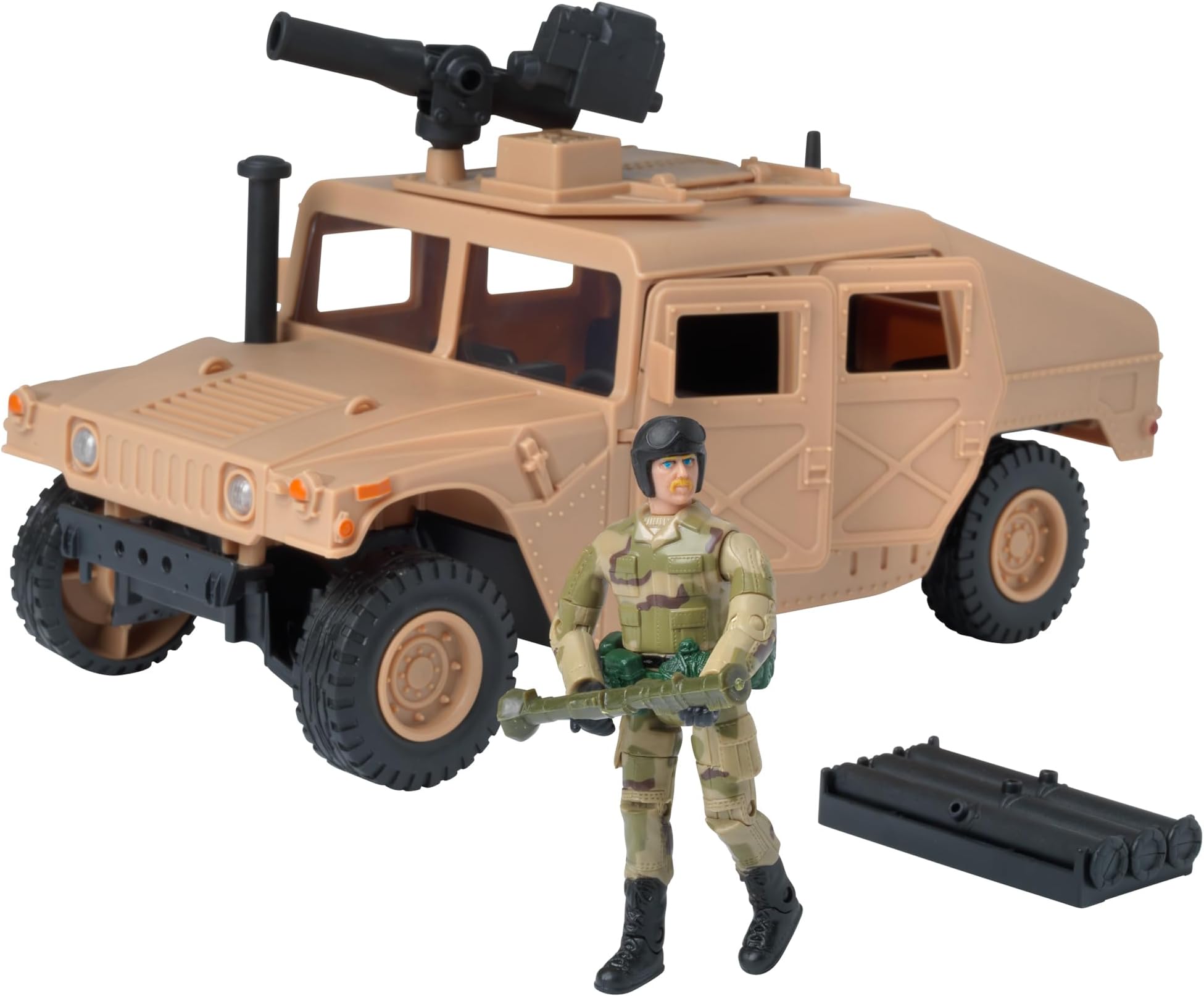 72460 World Peacekeepers Desert Humvee and Figures Action, Sand