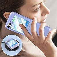 Vista 6 de Funda diseñada para Galaxy Z Flip 5 con protección de bisagra para Samsung Flip 5, resistente a prueba de golpes, funda protectora de cuerpo